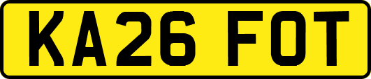 KA26FOT