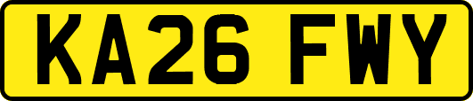 KA26FWY