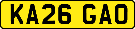 KA26GAO