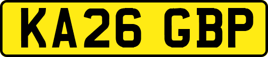 KA26GBP