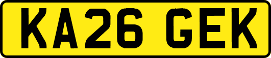 KA26GEK