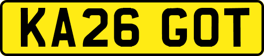 KA26GOT
