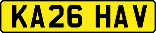 KA26HAV
