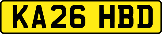 KA26HBD