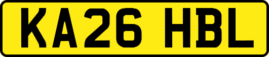 KA26HBL