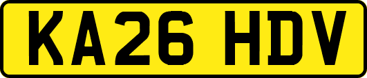 KA26HDV