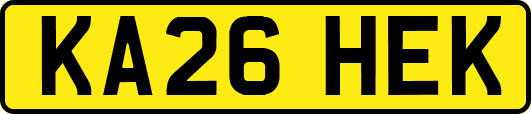 KA26HEK