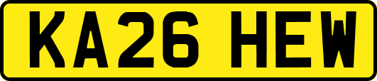 KA26HEW