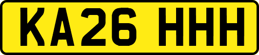 KA26HHH