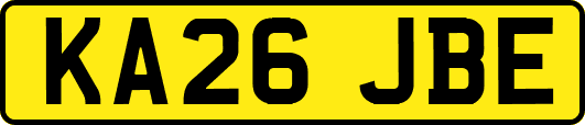 KA26JBE