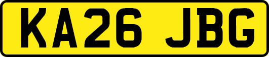 KA26JBG