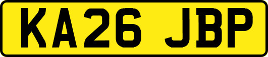 KA26JBP