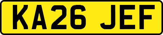 KA26JEF