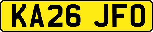KA26JFO
