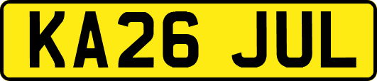 KA26JUL