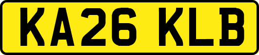 KA26KLB
