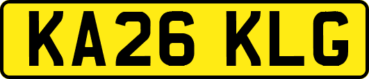 KA26KLG
