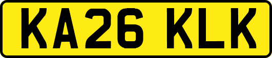 KA26KLK