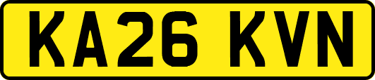 KA26KVN