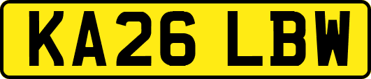 KA26LBW