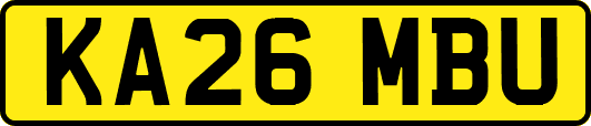 KA26MBU