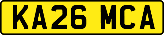 KA26MCA