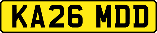 KA26MDD