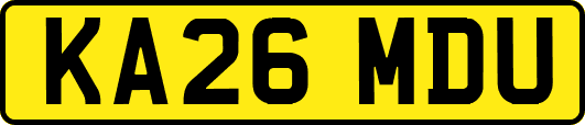 KA26MDU