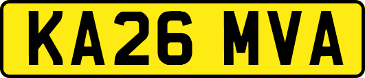 KA26MVA