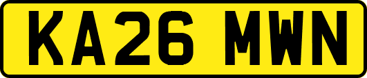 KA26MWN