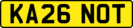 KA26NOT