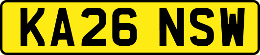 KA26NSW