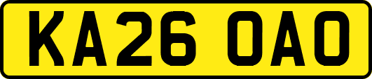 KA26OAO
