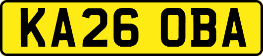 KA26OBA