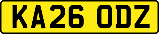 KA26ODZ