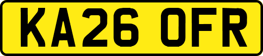 KA26OFR