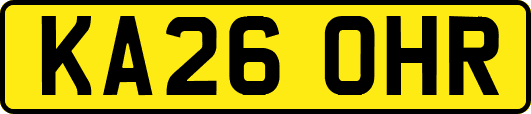 KA26OHR
