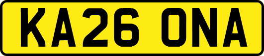 KA26ONA