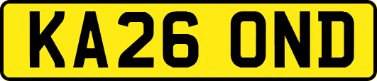KA26OND
