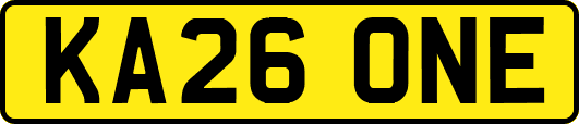 KA26ONE