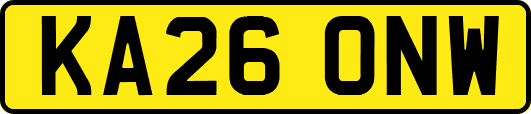KA26ONW
