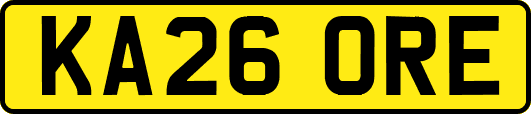 KA26ORE
