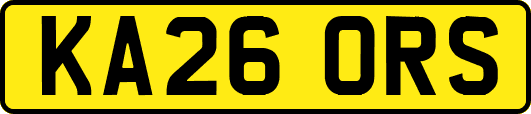 KA26ORS
