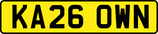 KA26OWN