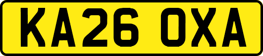 KA26OXA