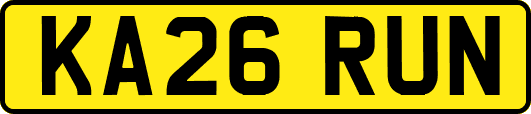 KA26RUN