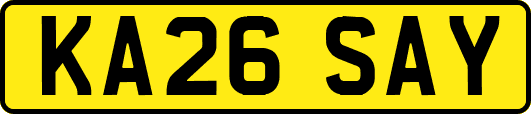 KA26SAY