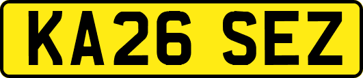 KA26SEZ