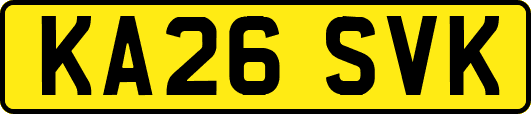 KA26SVK