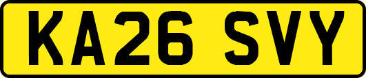 KA26SVY